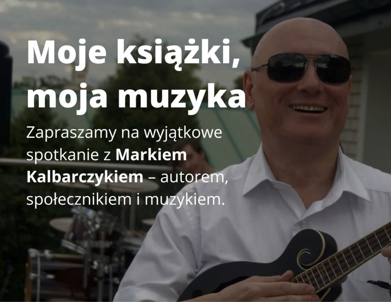 „Moje książki, moja muzyka” – wyjątkowe spotkanie z wyjątkowym człowiekiem